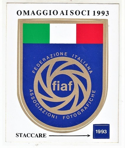 Adesivo fiaf omaggio - ai, soci