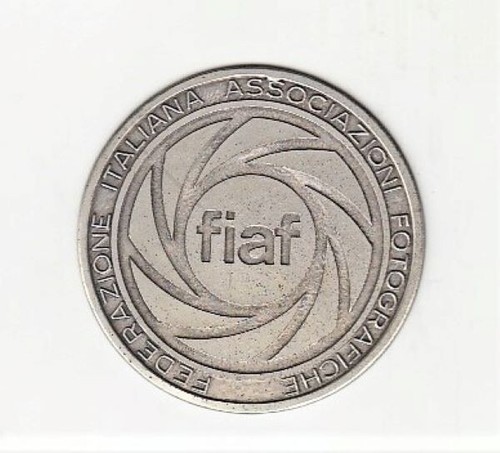 Medaglia fiaf federazione - medaglia,